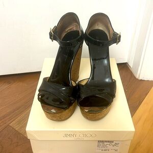 Jimmy choo wedge shoes